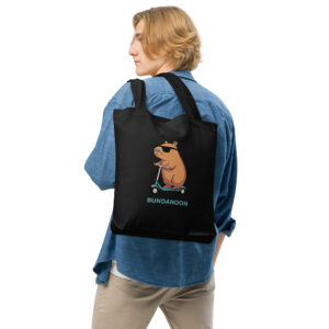 Bundanoon Scooter Wombat Cotton Tote Bag