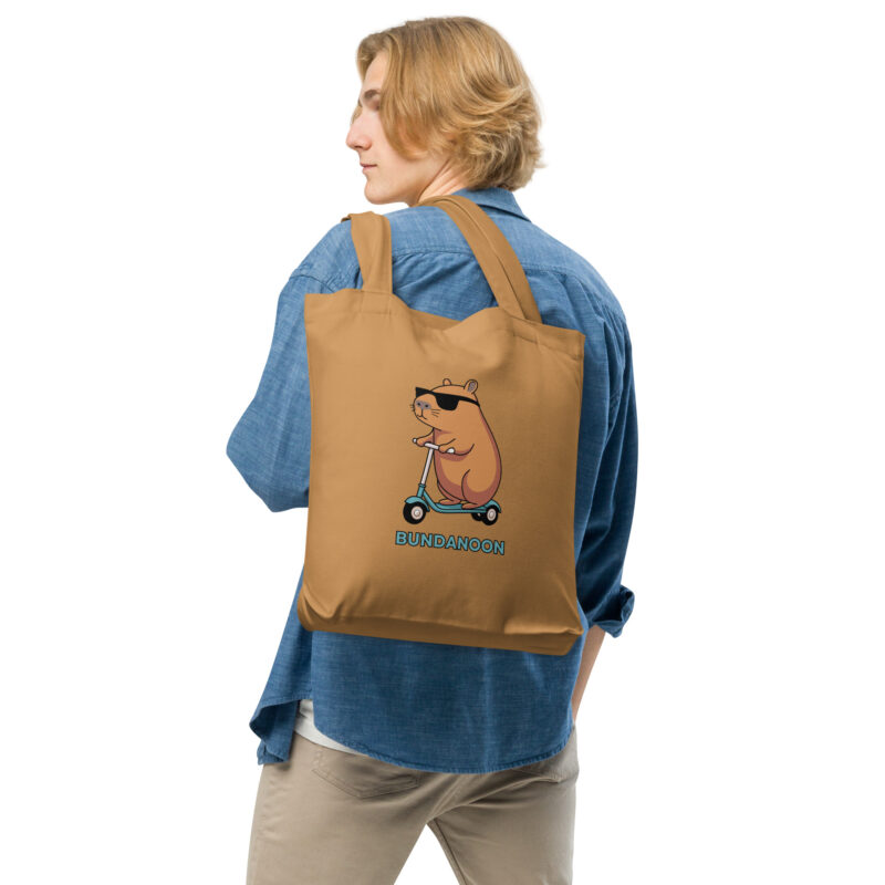 Bundanoon Scooter Wombat Cotton Tote Bag - Image 2