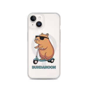 Bundanoon Scooter Wombat MagSafe® Clear Case for iPhone®