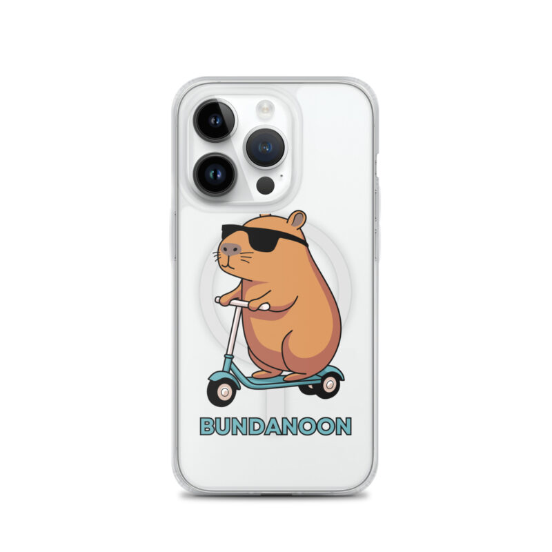 Bundanoon Scooter Wombat MagSafe® Clear Case for iPhone® - Image 4