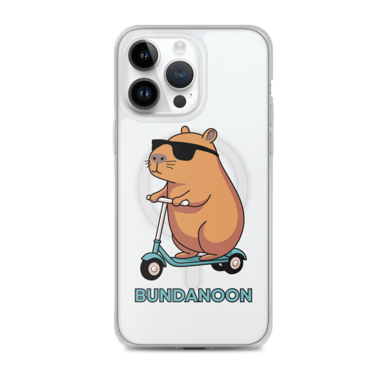 Bundanoon Scooter Wombat MagSafe® Clear Case for iPhone® - Image 3