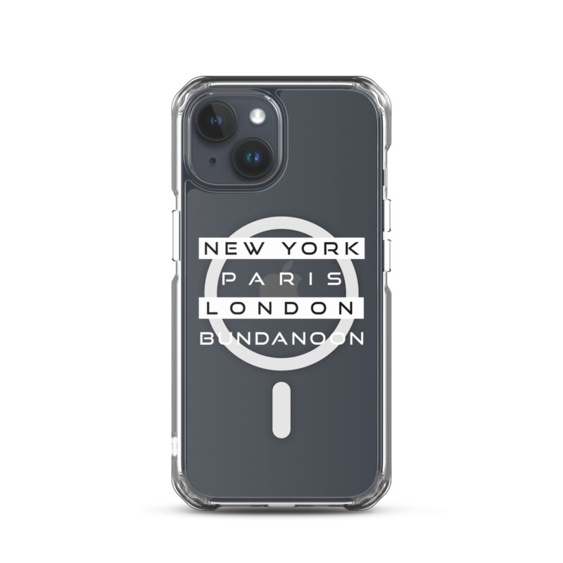 New York, Paris, London, Bundanoon MagSafe® Clear Case for iPhone® - Image 8