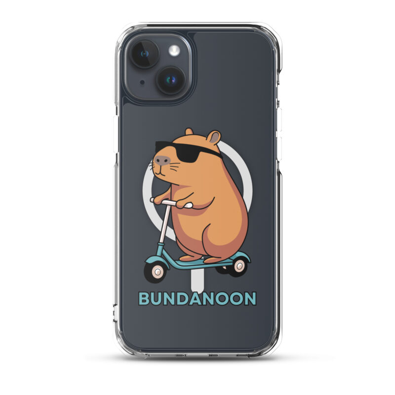 Bundanoon Scooter Wombat MagSafe® Clear Case for iPhone® - Image 5