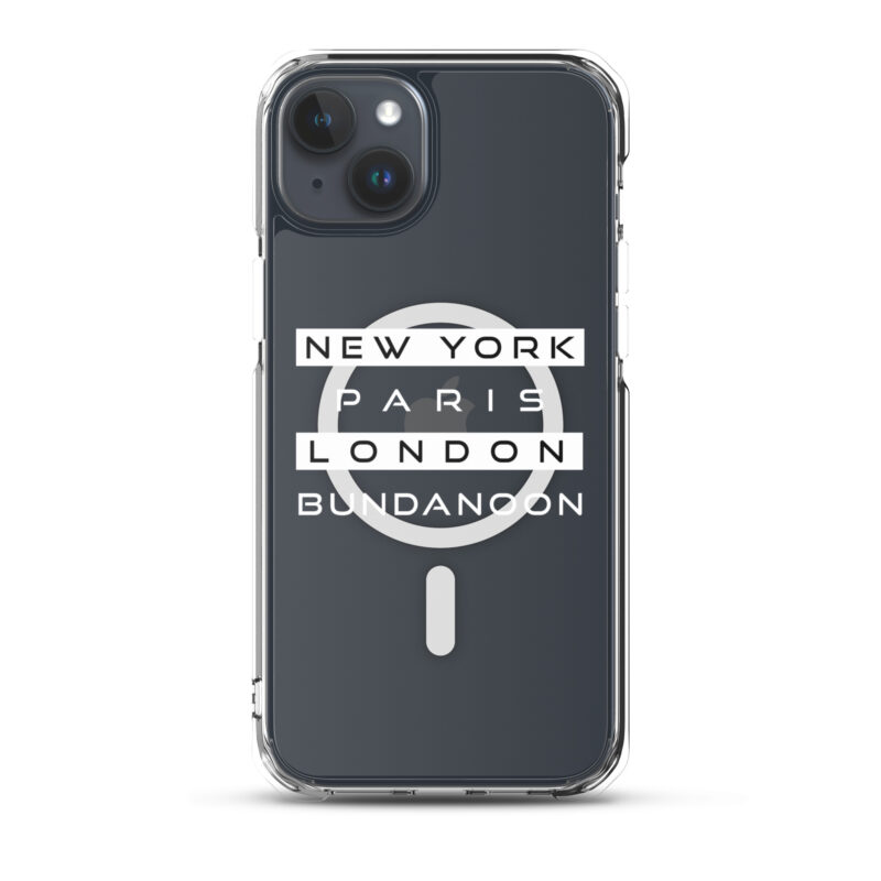 New York, Paris, London, Bundanoon MagSafe® Clear Case for iPhone® - Image 5