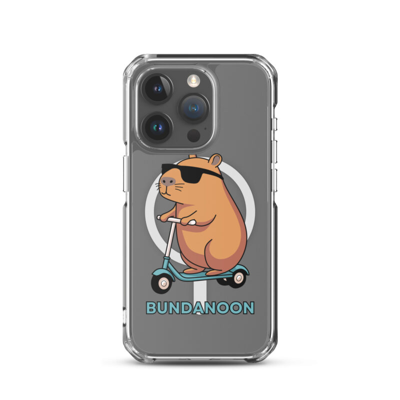Bundanoon Scooter Wombat MagSafe® Clear Case for iPhone® - Image 7
