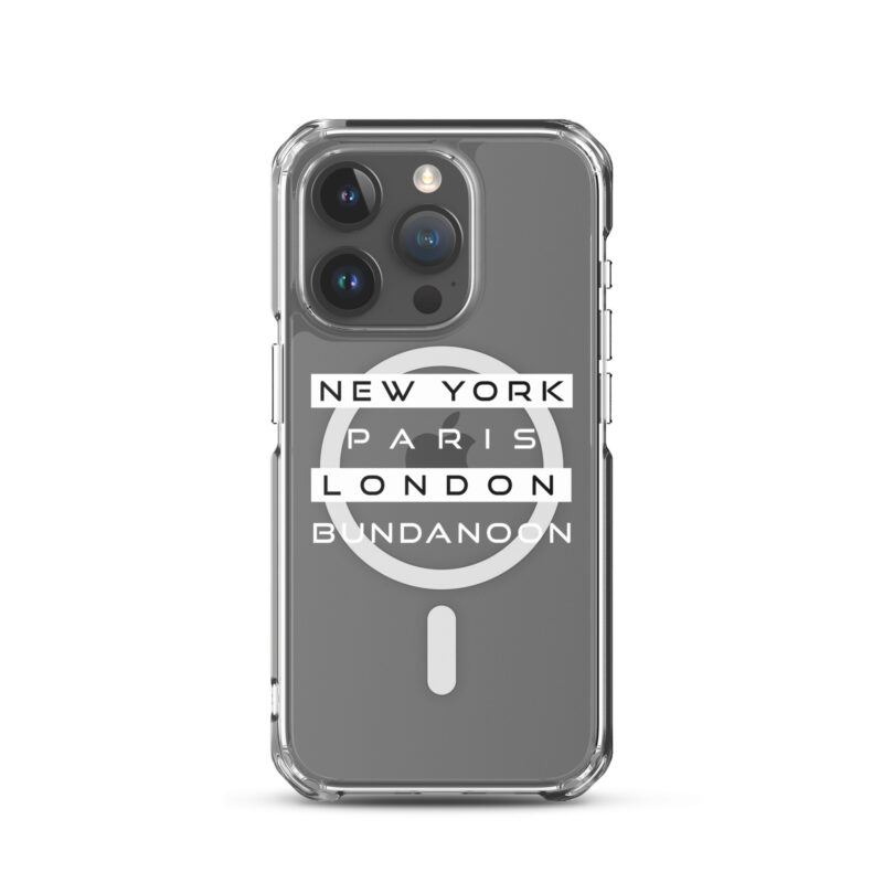 New York, Paris, London, Bundanoon MagSafe® Clear Case for iPhone® - Image 7