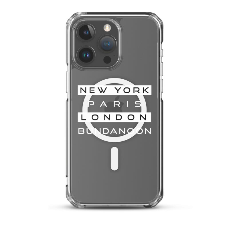 New York, Paris, London, Bundanoon MagSafe® Clear Case for iPhone® - Image 6