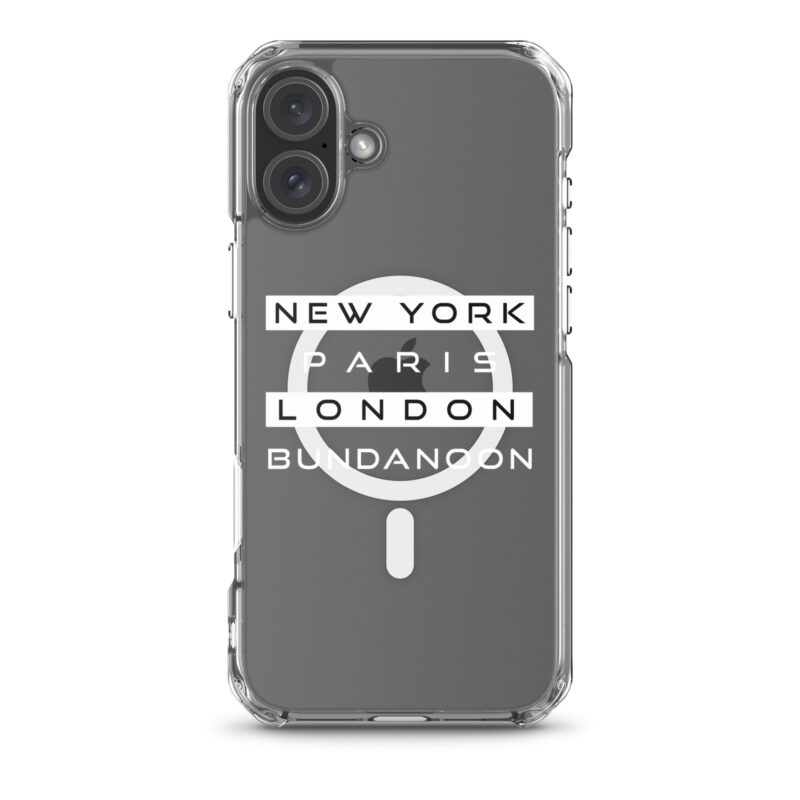 New York, Paris, London, Bundanoon MagSafe® Clear Case for iPhone® - Image 9