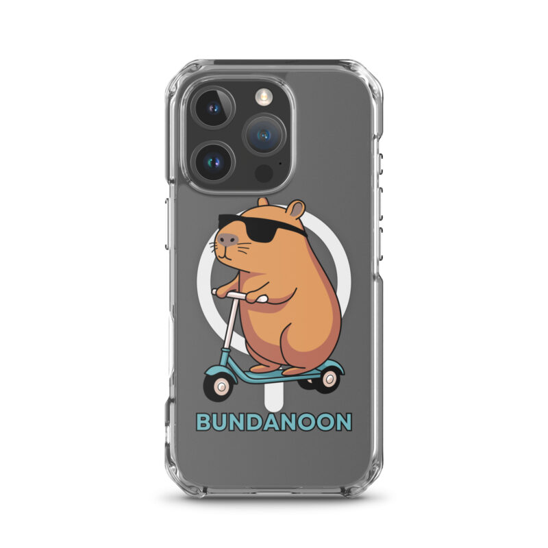 Bundanoon Scooter Wombat MagSafe® Clear Case for iPhone® - Image 11