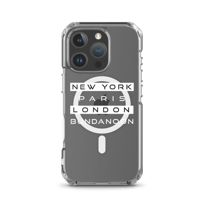 New York, Paris, London, Bundanoon MagSafe® Clear Case for iPhone® - Image 11