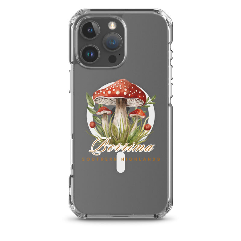 Berrima Mushroom MagSafe® Clear Case for iPhone®