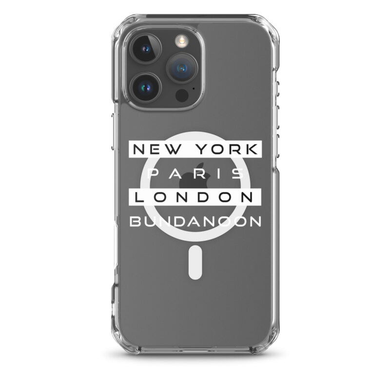 New York, Paris, London, Bundanoon MagSafe® Clear Case for iPhone® - Image 10