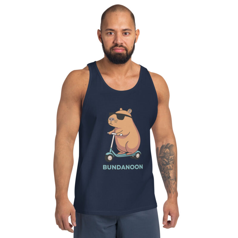 Bundanoon Scooter Wombat Men's Tank Top - Image 3