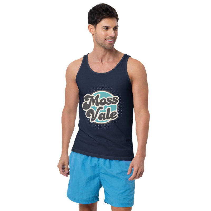 Moss Vale Retro Men's Tank Top - Image 3