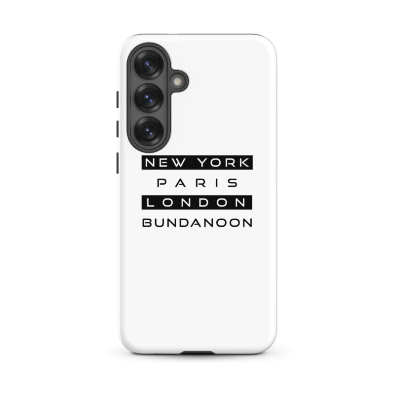 New York, Paris, London, Bundanoon Tough Case for Samsung® - Image 43