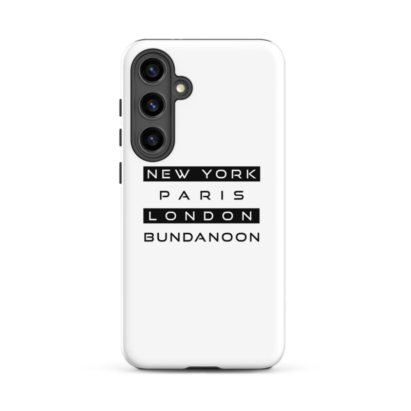 New York, Paris, London, Bundanoon Tough Case for Samsung® - Image 38