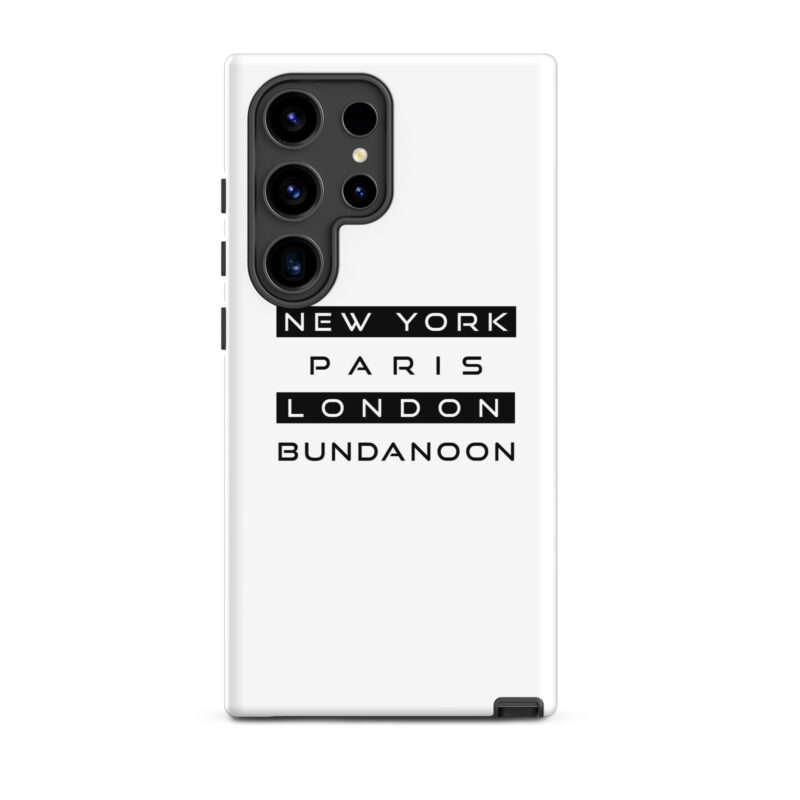 New York, Paris, London, Bundanoon Tough Case for Samsung® - Image 40