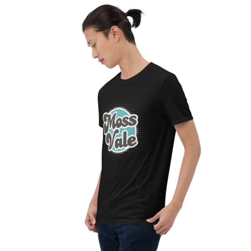 Moss Vale Retro Soft Style Short-Sleeve Unisex T-Shirt - Image 4