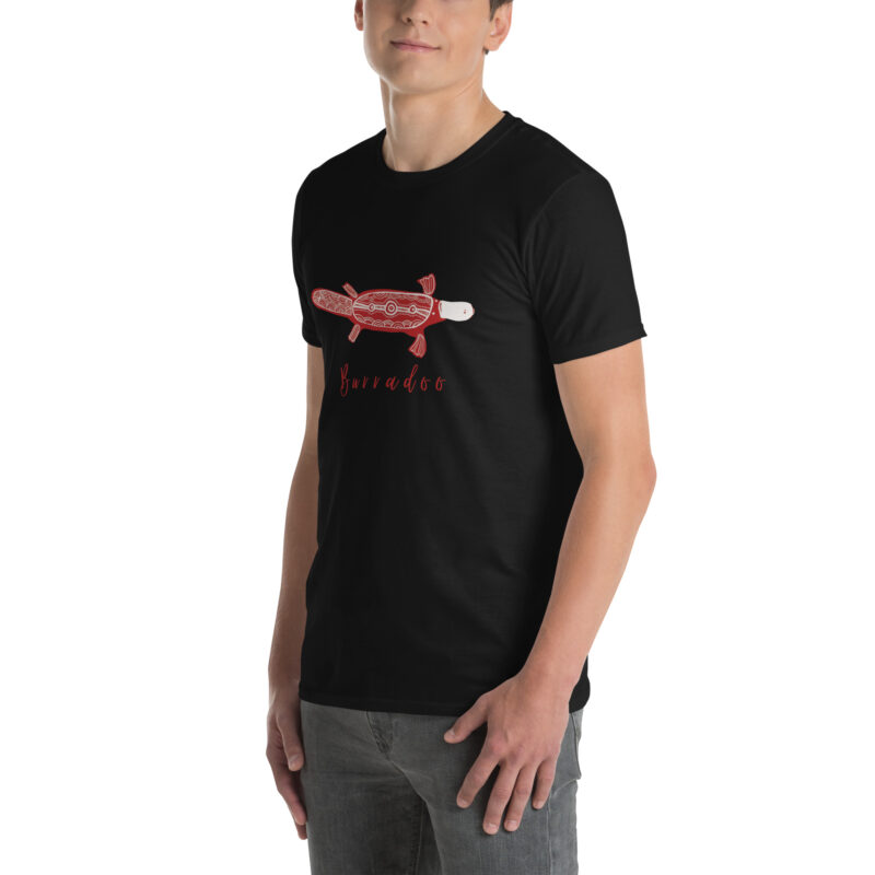 Burradoo Platypus Soft Style Short-Sleeve Unisex T-Shirt - Image 6