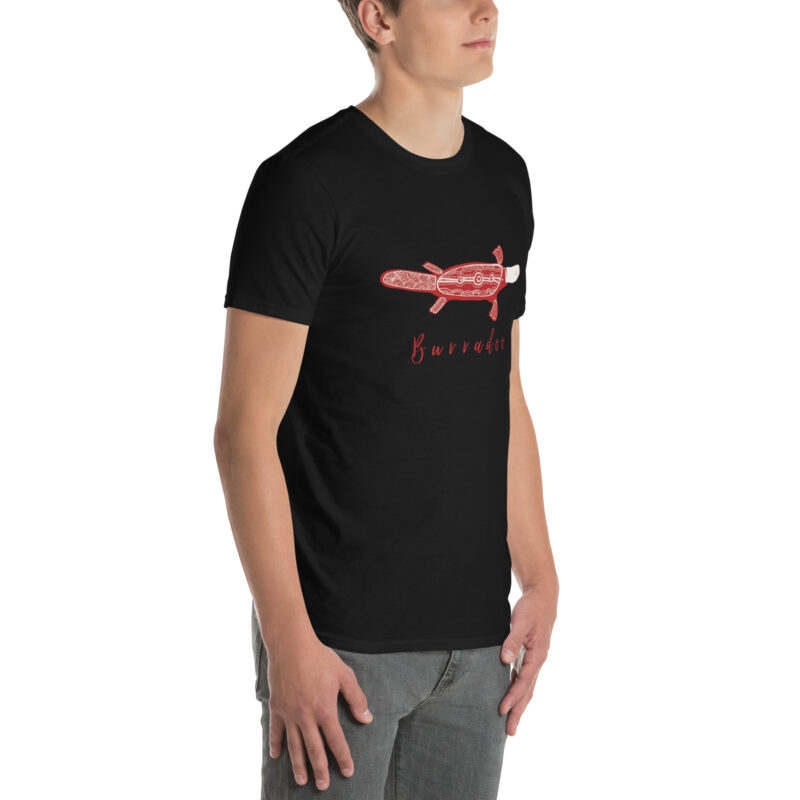 Burradoo Platypus Soft Style Short-Sleeve Unisex T-Shirt - Image 5