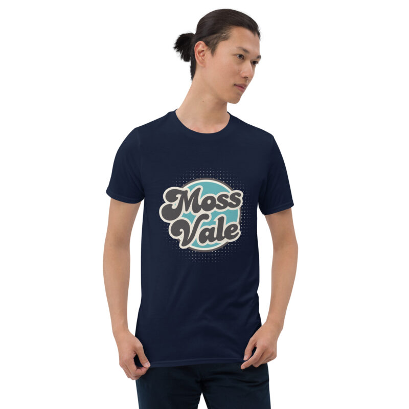 Moss Vale Retro Soft Style Short-Sleeve Unisex T-Shirt - Image 7