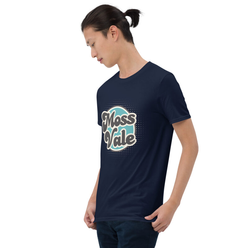 Moss Vale Retro Soft Style Short-Sleeve Unisex T-Shirt - Image 10