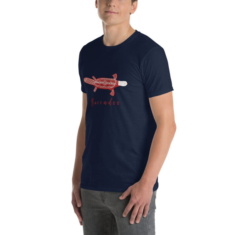 Burradoo Platypus Soft Style Short-Sleeve Unisex T-Shirt - Image 12