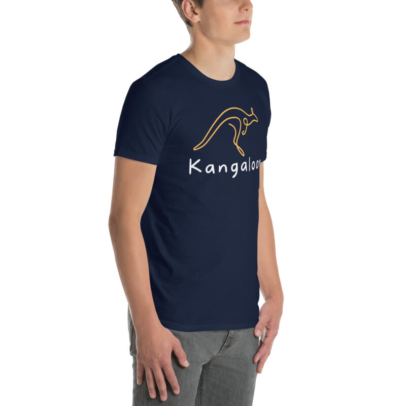 Kangaloon Kanga Soft Style Short-Sleeve Unisex T-Shirt - Image 11