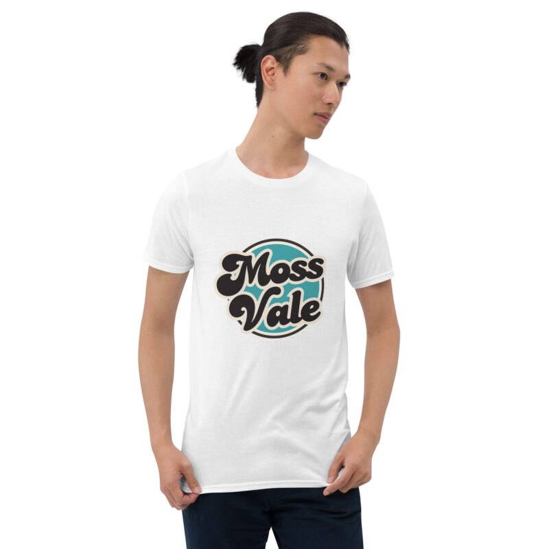 Moss Vale Retro Soft Style Short-Sleeve Unisex T-Shirt - Image 19