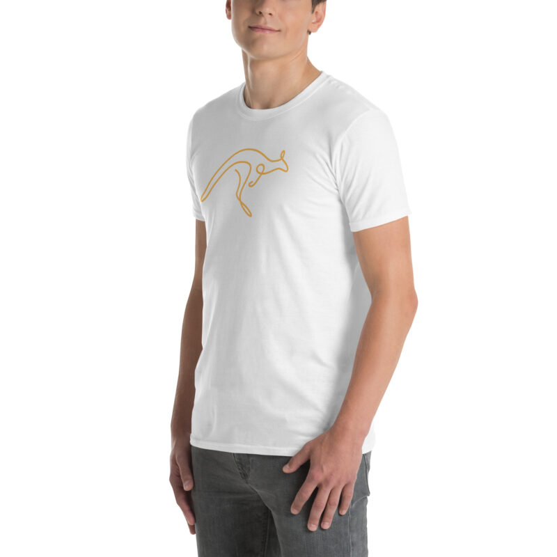 Kangaloon Kanga Soft Style Short-Sleeve Unisex T-Shirt - Image 23