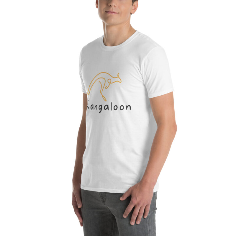 Kangaloon Kanga Soft Style Short-Sleeve Unisex T-Shirt - Image 29