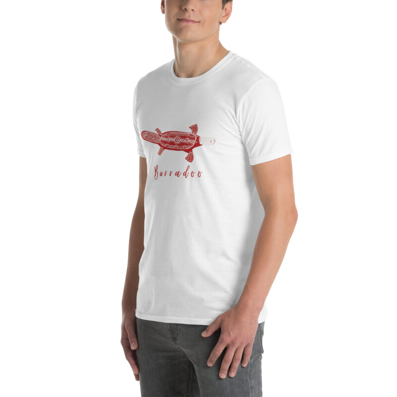 Burradoo Platypus Soft Style Short-Sleeve Unisex T-Shirt - Image 18