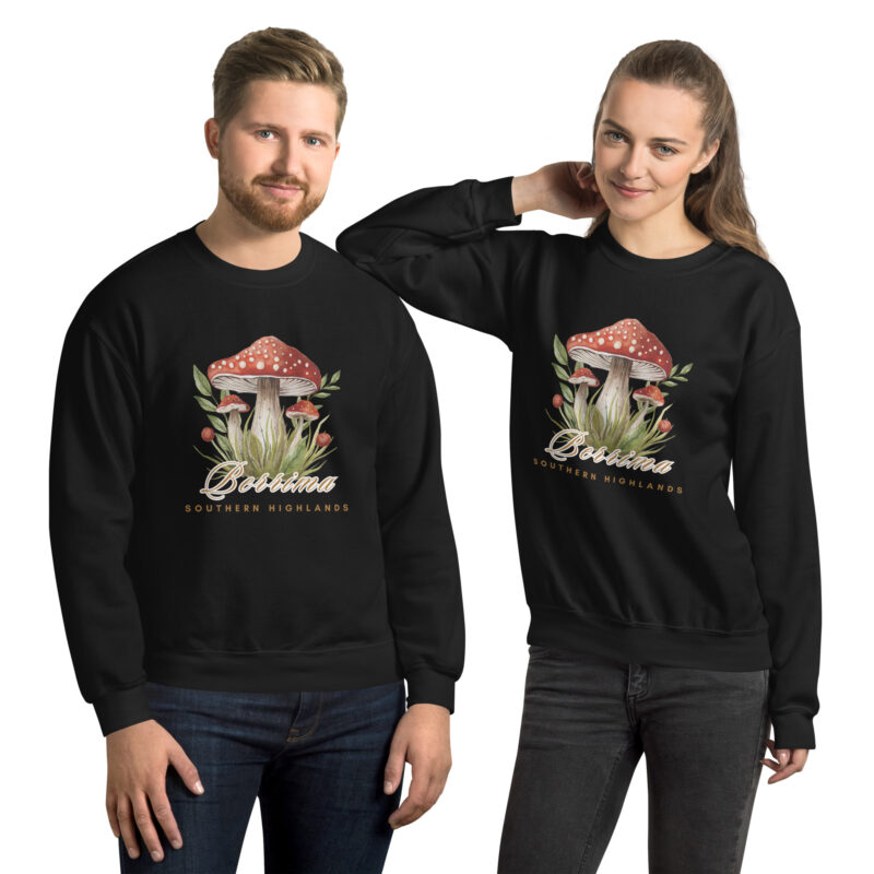 Berrima Mushroom Unisex Sweatshirt - Image 2