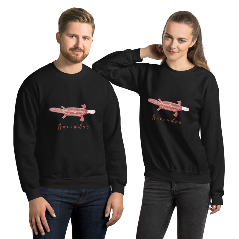Burradoo Platypus Unisex Sweatshirt - Image 2