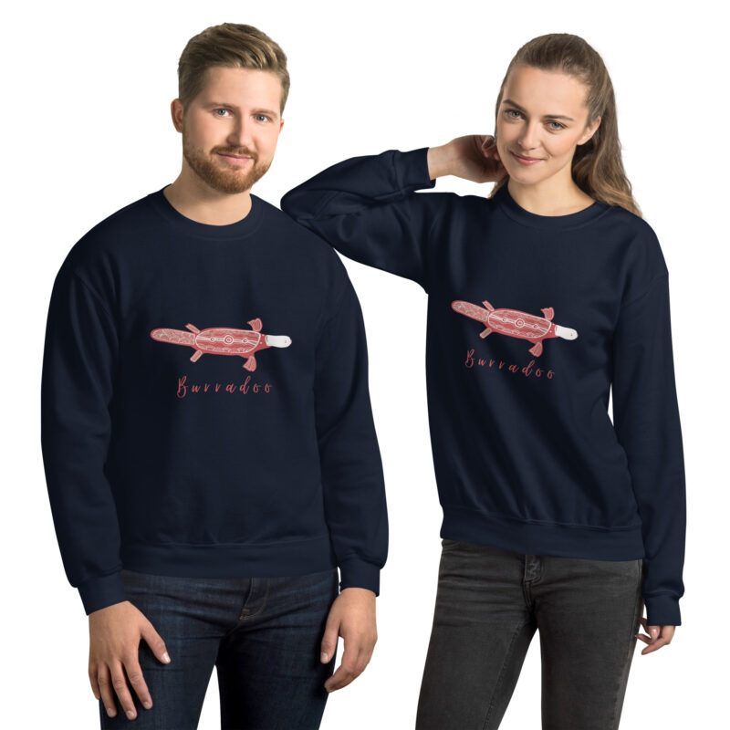 Burradoo Platypus Unisex Sweatshirt - Image 3