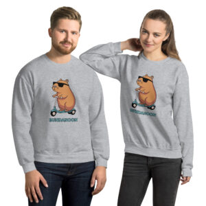 Bundanoon Scooter Wombat Unisex Sweatshirt