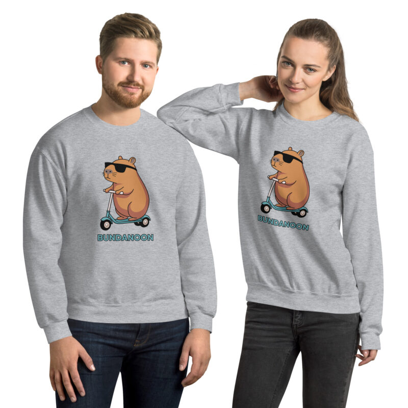Bundanoon Scooter Wombat Unisex Sweatshirt