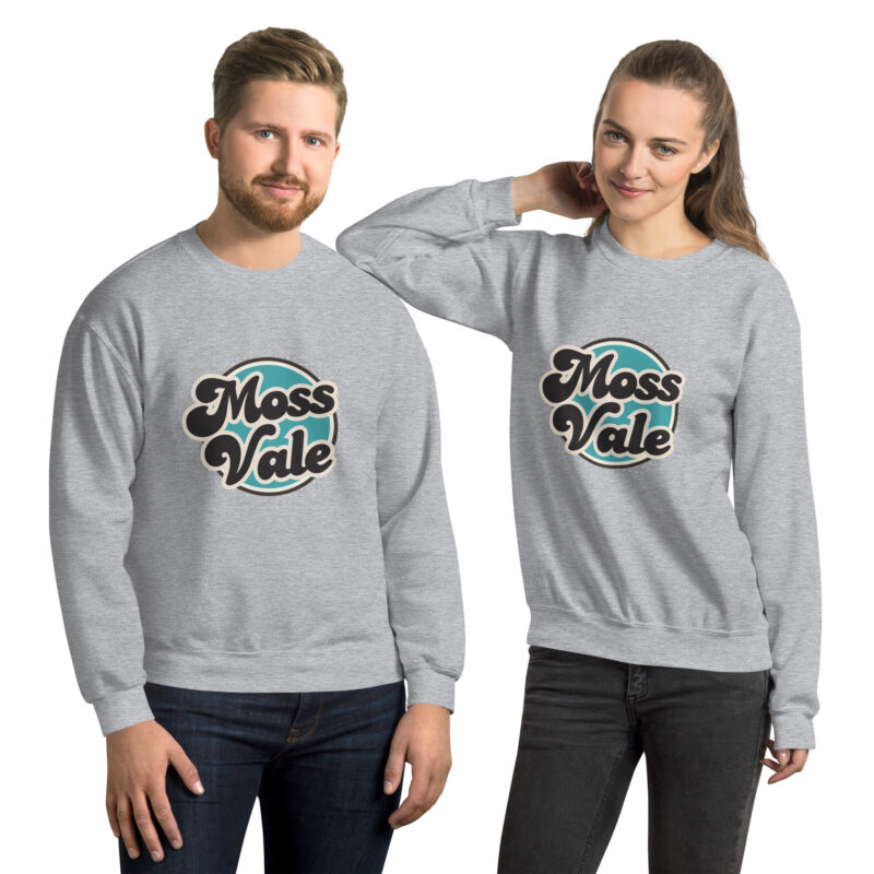 Moss Vale Retro Unisex Sweatshirt - Image 3
