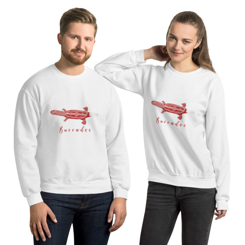 Burradoo Platypus Unisex Sweatshirt - Image 4