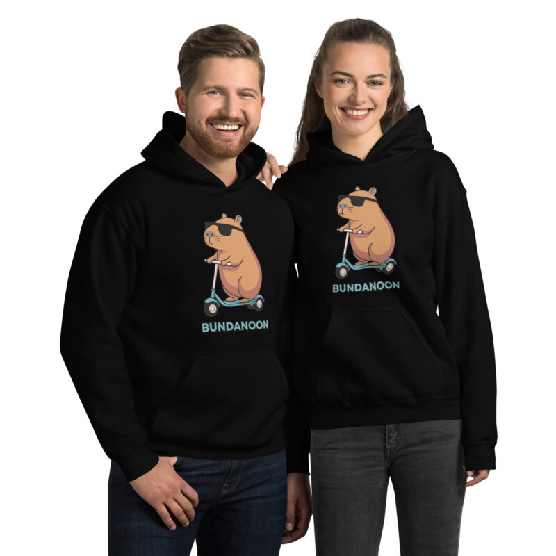 Bundanoon Scooter Wombat Unisex Hoodie