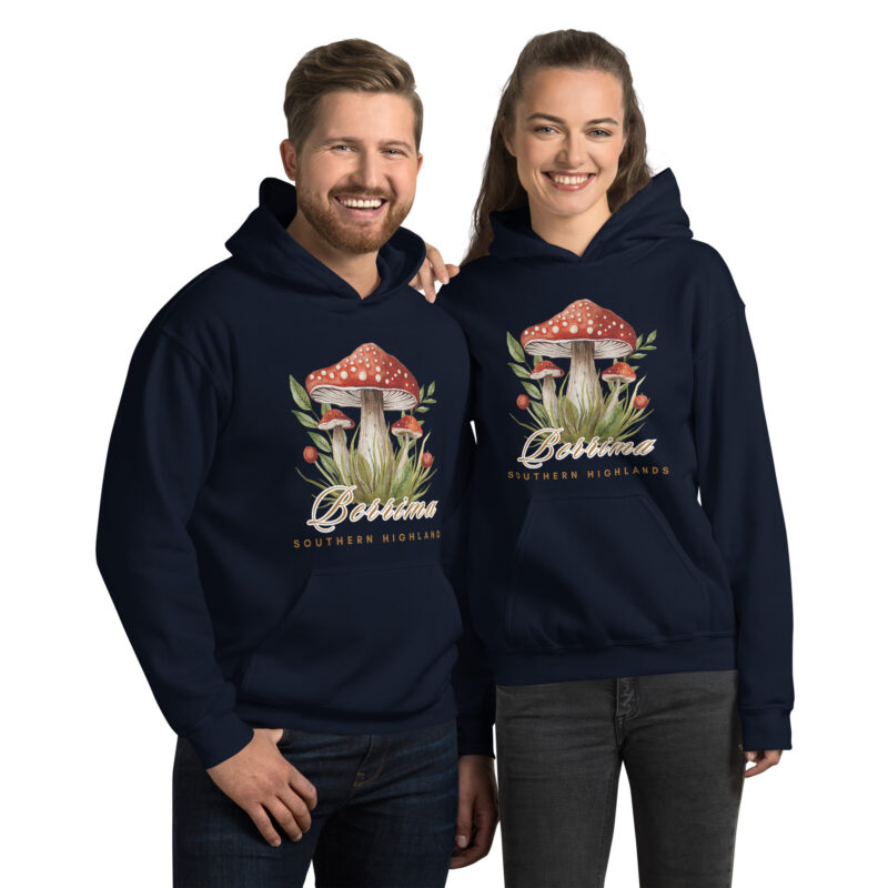Berrima Mushroom Unisex Hoodie - Image 2
