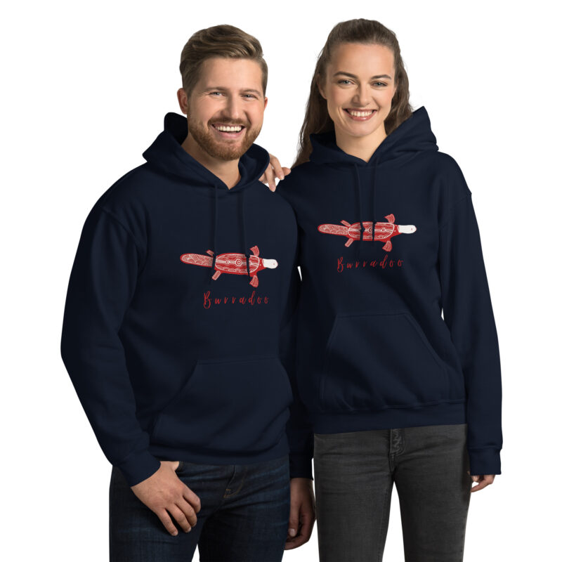Burradoo Platypus Unisex Hoodie - Image 2
