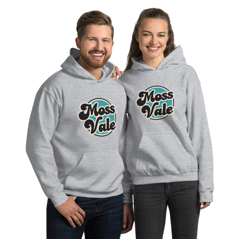 Moss Vale Retro Unisex Hoodie - Image 4