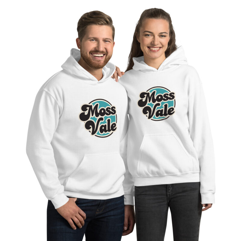 Moss Vale Retro Unisex Hoodie - Image 5