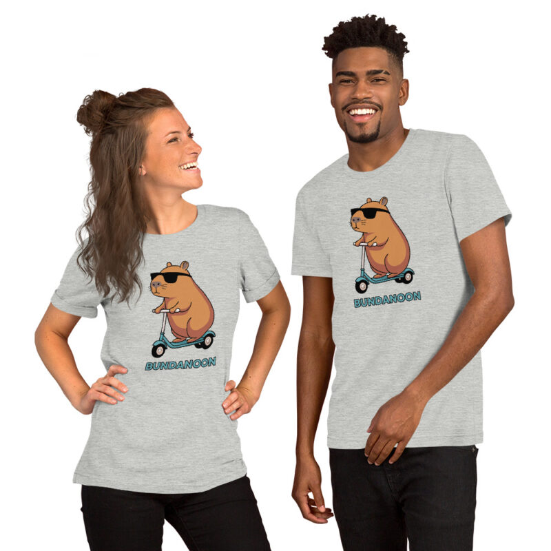 Bundanoon Scooter Wombat Unisex T-Shirt - Image 3