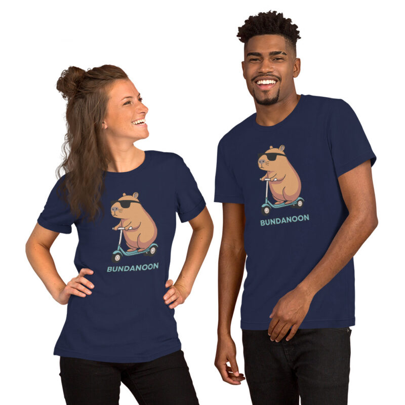 Bundanoon Scooter Wombat Unisex T-Shirt - Image 2
