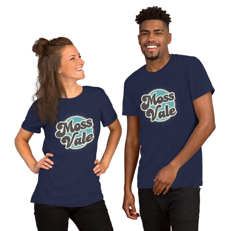 Moss Vale Retro Unisex T-Shirt - Image 2