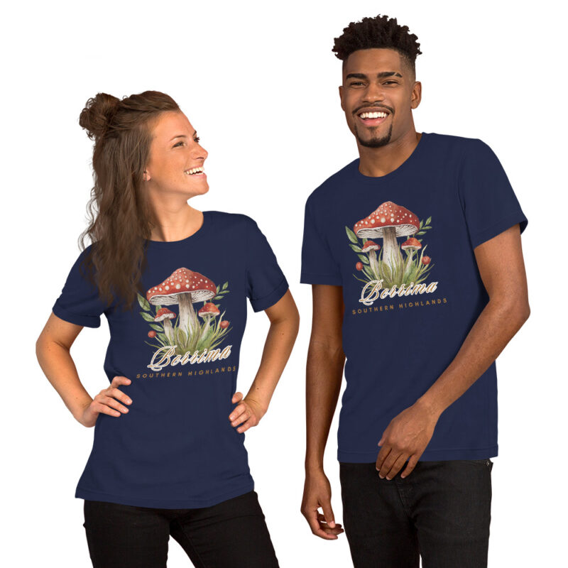 Berrima Mushroom Unisex T-Shirt - Image 2