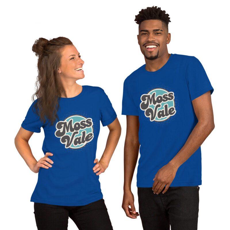 Moss Vale Retro Unisex T-Shirt - Image 5