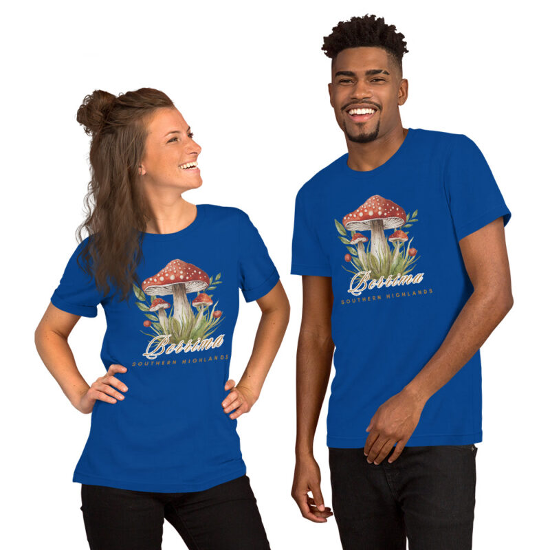 Berrima Mushroom Unisex T-Shirt - Image 5